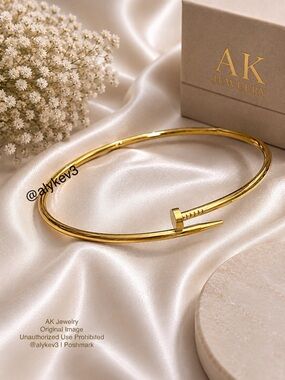 💎LUXURY AK Jewelry Necklace 18k Gold Plated Beautiful Style Elegant Choker GP